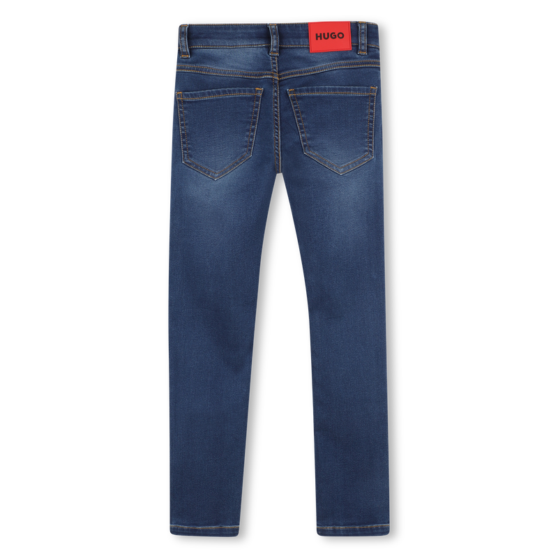 Pantaloni in denim HUGO 
                        RAGAZZO