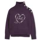 Maglione a collo alto lavorato a maglia ZADIG & VOLTAIRE 
                    BAMBINA