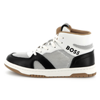 Sneakers alte con lacci BOSS 
                    RAGAZZO