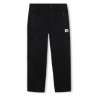 Pantaloni in twill, NERO, hi-res