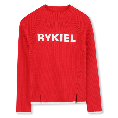 Maglione con collo alto SONIA RYKIEL BAMBINA