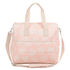 Borsa per pannolini trapuntata in popeline stampat KENZO KIDS 
                    UNISEX