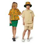 Blusa in raso di cotone KENZO KIDS 
                    BAMBINA