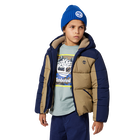 Cappello badge lavorato a maglia con logo TIMBERLAND 
                    RAGAZZO