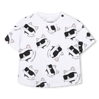 Set t-shirt e pantaloncini KARL LAGERFELD KIDS 
                    BAMBINA