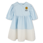 Vestito svasato bicolore KENZO KIDS 
                    BAMBINA