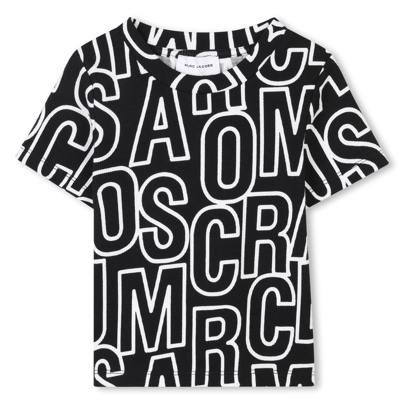 T-shirt corta stampata MARC JACOBS 
                        BAMBINA