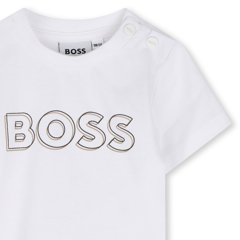 Set t-shirt + pantaloni + cardigan BOSS 
                        RAGAZZO