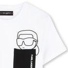T-shirt a maniche corte KARL LAGERFELD KIDS 
                    RAGAZZO