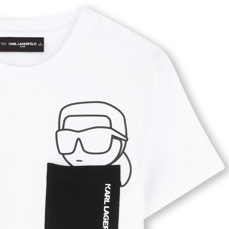 T-shirt a maniche corte KARL LAGERFELD KIDS 
                        RAGAZZO