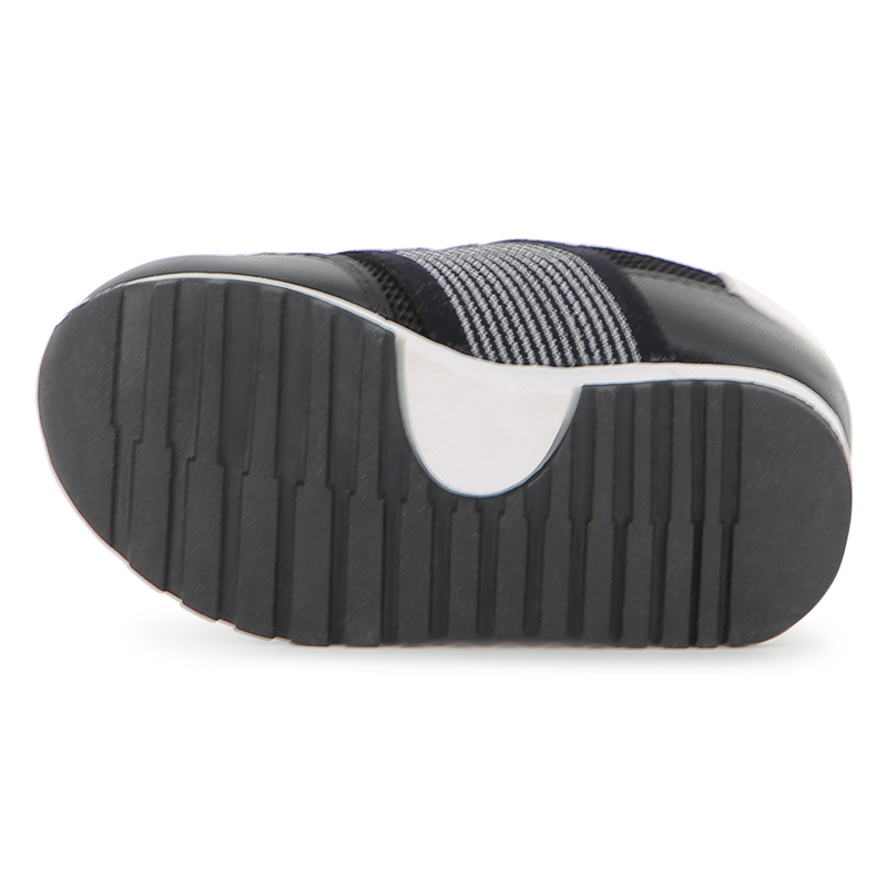 SNEAKERS IN PELLE DI VACCHETTA BOSS 
                        RAGAZZO