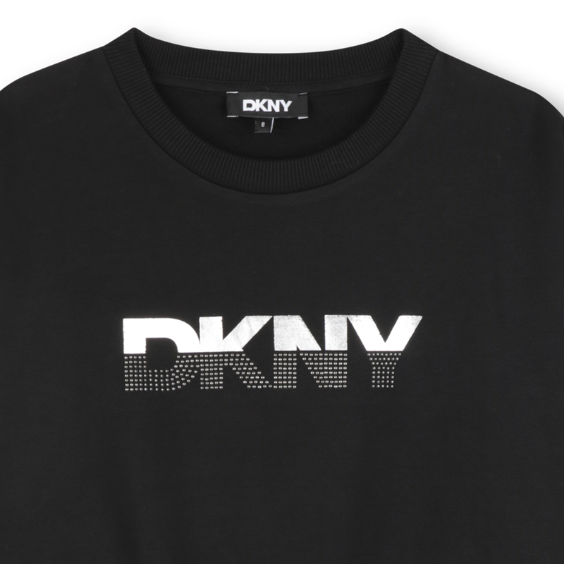 Abito in felpa DKNY 
                        BAMBINA