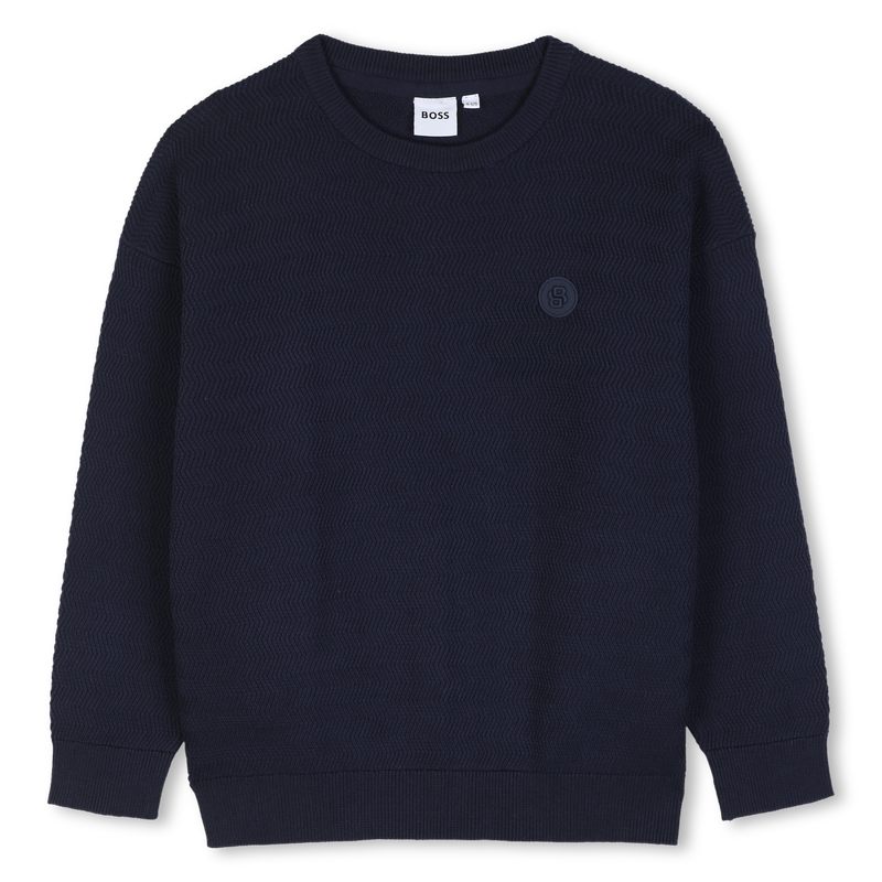 Maglione in maglia BOSS 
                        RAGAZZO