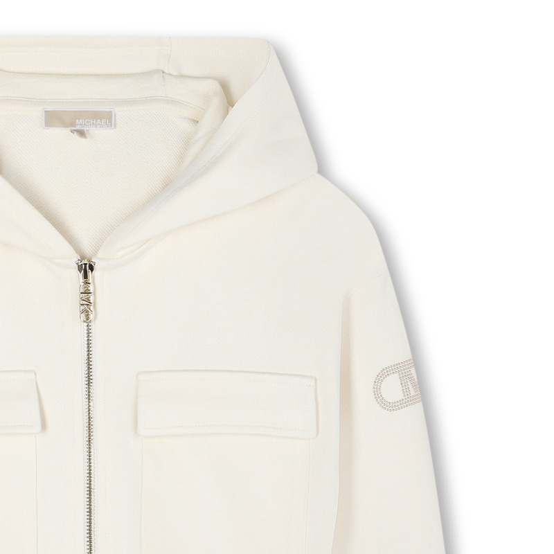 Cardigan con cappuccio MICHAEL KORS 
                        BAMBINA