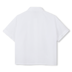 Camicia in popeline di cotone DKNY 
                    BAMBINA