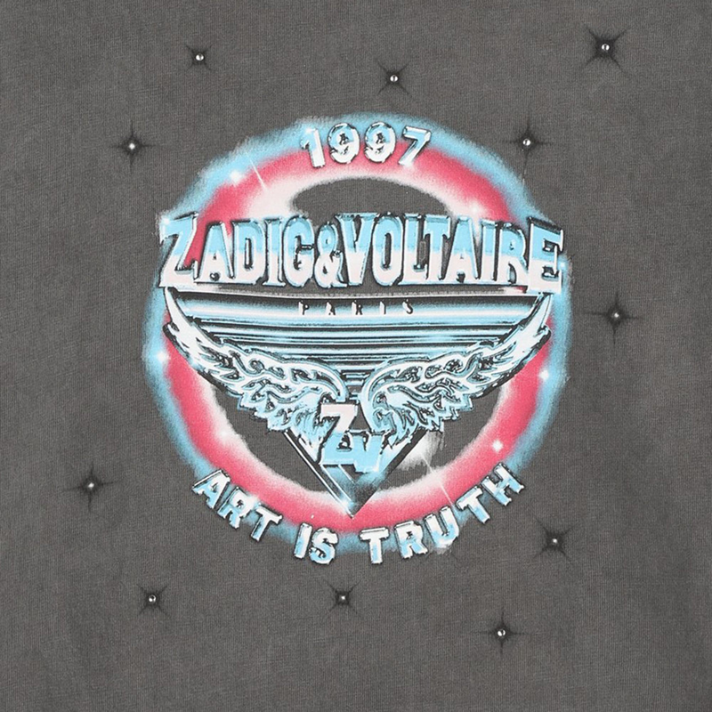 T-shirt a maniche corte ZADIG & VOLTAIRE 
                        BAMBINA