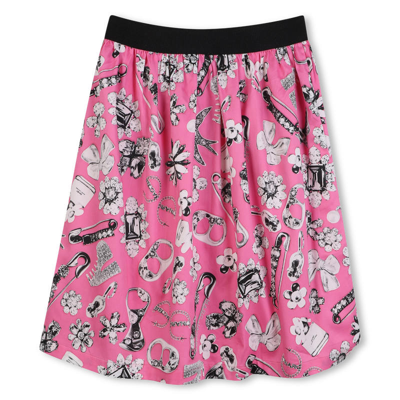 Gonna in raso di cotone MARC JACOBS 
                        BAMBINA