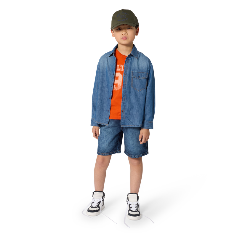 T-SHIRT A MANICHE CORTE ZADIG & VOLTAIRE 
                        RAGAZZO