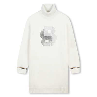 Vestito maglione con strass BOSS BAMBINA
