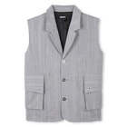 Giacca senza maniche a righe DKNY 
                    BAMBINA