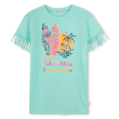 Abito dritto con frange BILLIEBLUSH BAMBINA