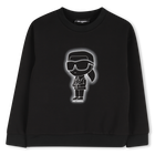 Felpa in doppio jersey KARL LAGERFELD KIDS 
                    RAGAZZO