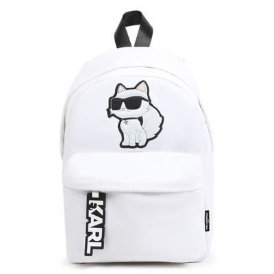 Zainetto con badge KARL LAGERFELD KIDS BAMBINA