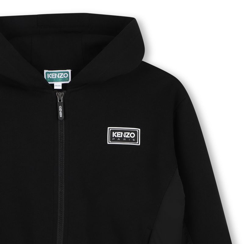 Cardigan con cappuccio KENZO KIDS 
                        RAGAZZO