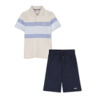 Polo + bermuda set, SABBIA, hi-res