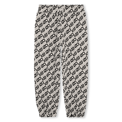 Pantaloni da jogging stampati KENZO KIDS RAGAZZO