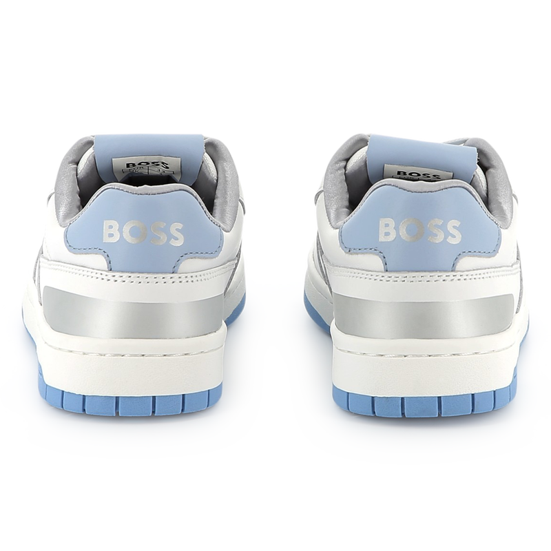 Sneakers con lacci bimateriali BOSS 
                        BAMBINA