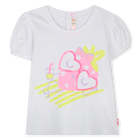 T-shirt maniche corte cotone BILLIEBLUSH 
                    BAMBINA