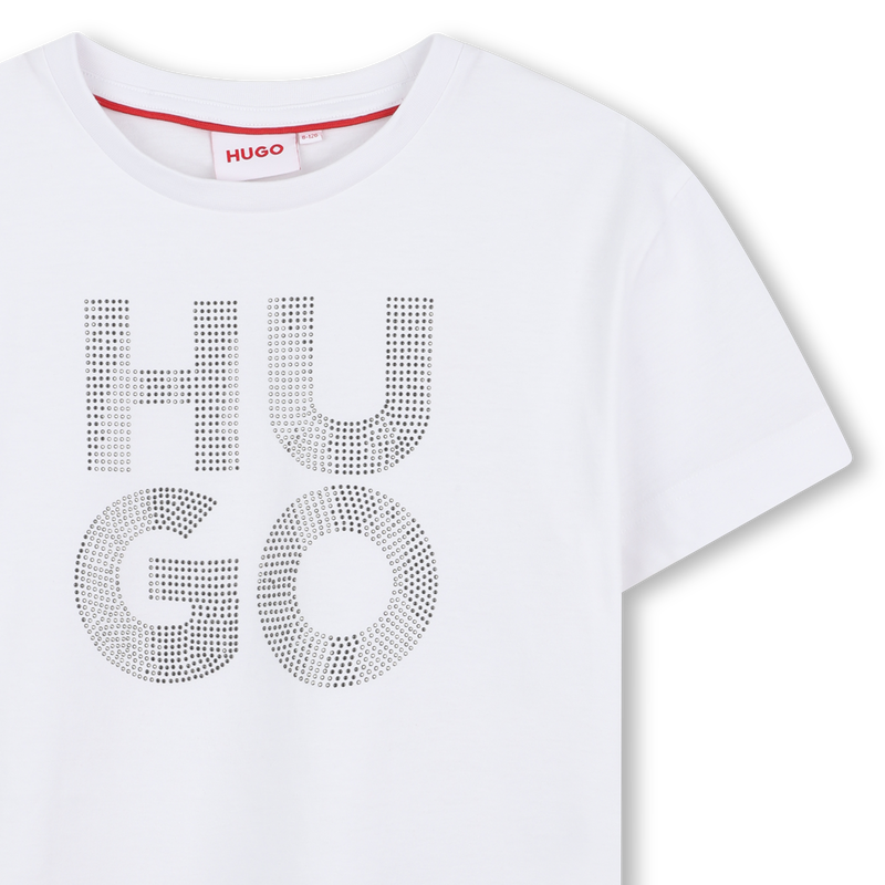 T-shirt a maniche corte HUGO 
                        BAMBINA