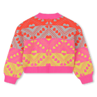 Maglione lavorato a maglia con motivi a cuore BILLIEBLUSH 
                    BAMBINA