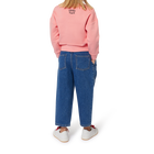 Jeans con inserti e pieghe KENZO KIDS 
                    BAMBINA