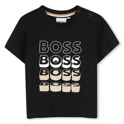 T-SHIRT A MANICHE CORTE BOSS RAGAZZO