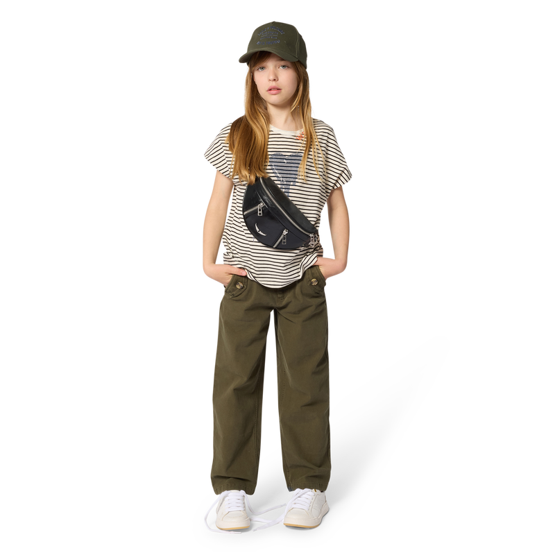 T-SHIRT A MANICHE CORTE ZADIG & VOLTAIRE 
                        BAMBINA