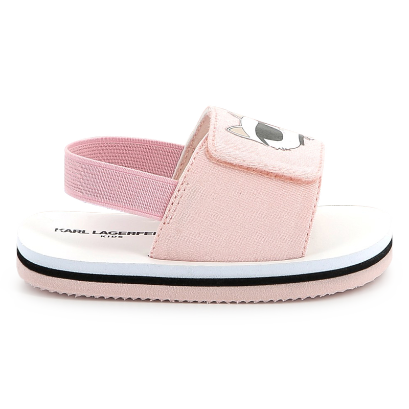 Sandali leggeri a strappo KARL LAGERFELD KIDS 
                        UNISEX