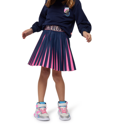 Gonna plissettata bicolore BILLIEBLUSH BAMBINA