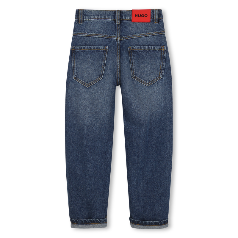Pantaloni in denim HUGO 
                        RAGAZZO