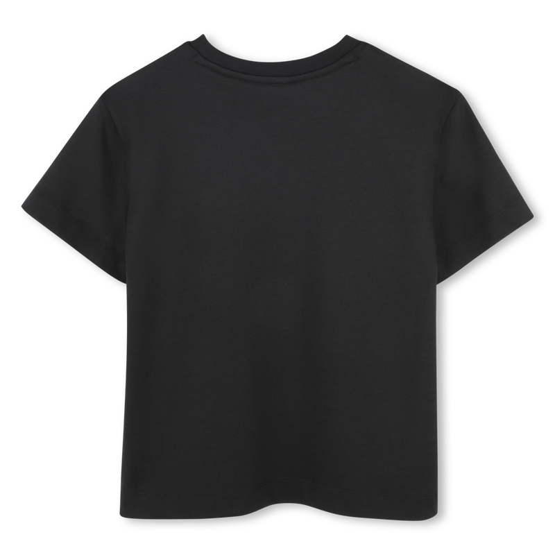 Studded Cotton Logo T-Shirt HUGO 
                        BAMBINA