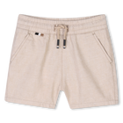Shorts in lino e cotone BOSS 
                    RAGAZZO