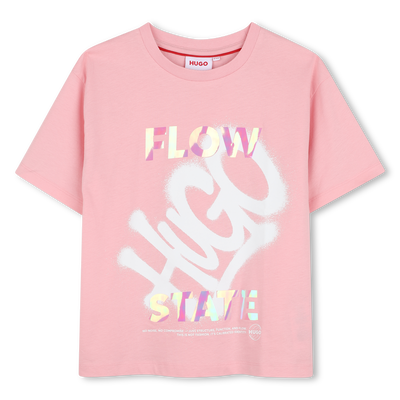 T-shirt a maniche corte HUGO BAMBINA