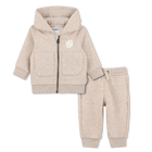 Set cardigan e pantaloni, ECRU ANTICO, hi-res