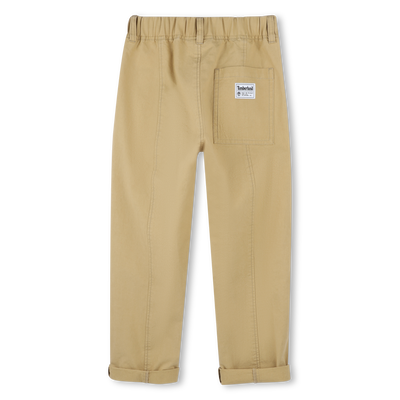 Pantaloni cargo in gabardine TIMBERLAND RAGAZZO