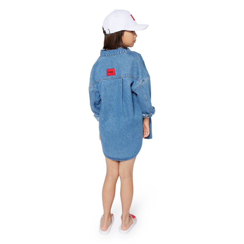 Ciabatte con logo HUGO 
                        BAMBINA