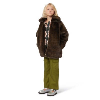 Pantaloni in cotone KENZO KIDS BAMBINA