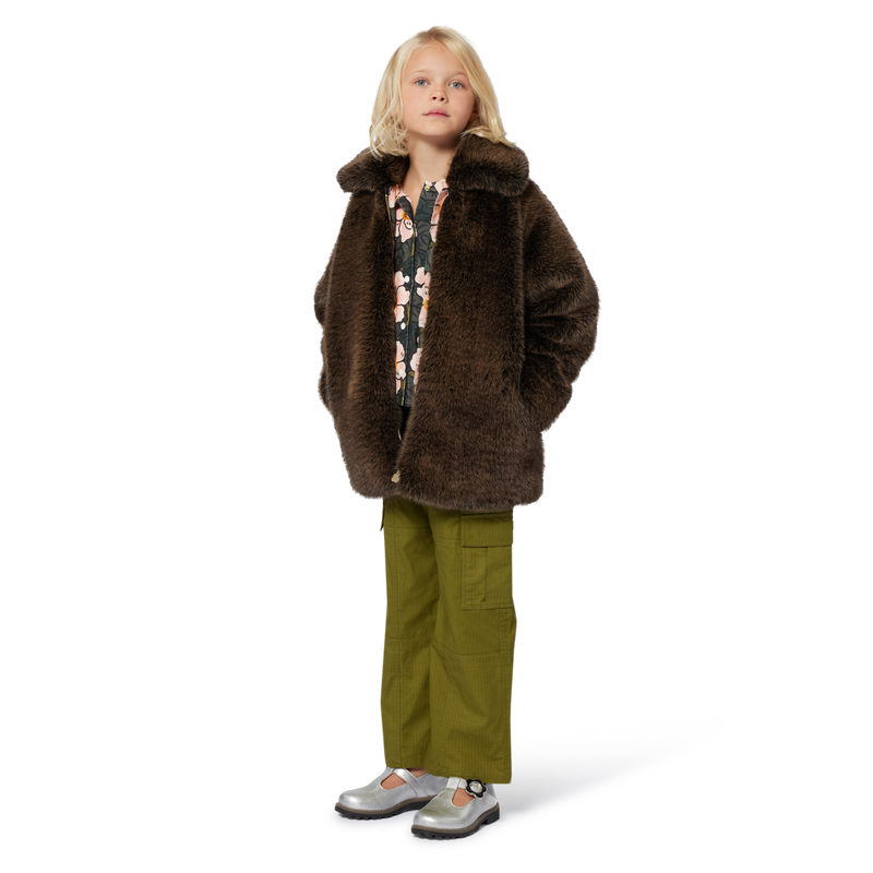 Pantaloni in cotone KENZO KIDS 
                        BAMBINA