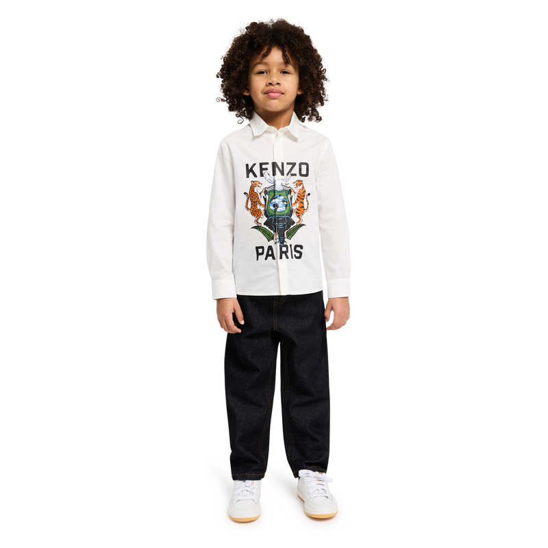 Denim Trousers KENZO KIDS 
                        RAGAZZO