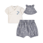 T-shirt, cappello da pescatore e set con pettorina KENZO KIDS 
                    BAMBINA